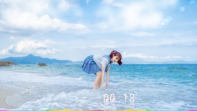 玩水的制服JK学妹