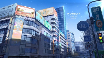 唯美治愈东京城市