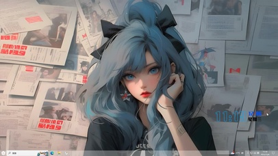 蝴蝶结可爱女孩