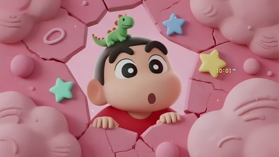 可爱调皮捉迷藏小新