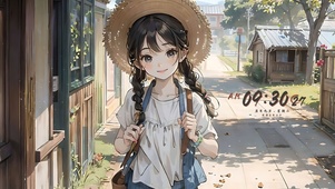 可爱小女孩