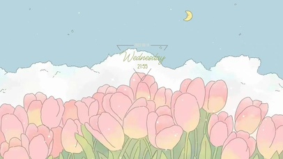 清新花朵可爱壁纸