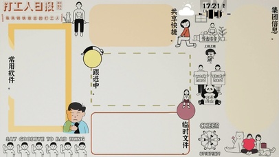 4K早安打工人壁纸分区