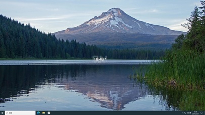 雪山湖畔—【主题桌面】