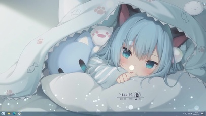 被窝里的猫羽雫主题