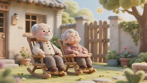 摇椅慢时光