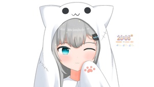 可爱猫耳少女猫羽雫