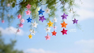 唯美的风铃鲜花