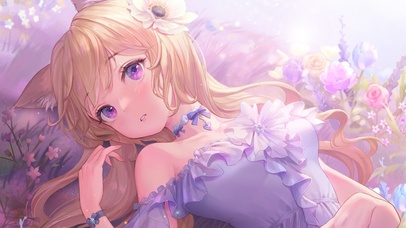 紫罗兰兽耳少女