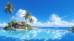 蓝色大海