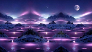 紫星辰月落