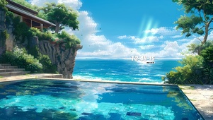 海边泳池