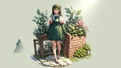 小清新可爱少女