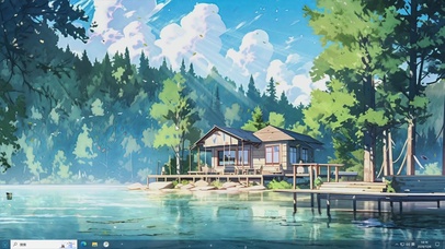 动漫场景AI-桌面主题