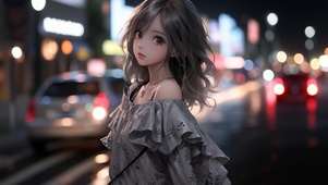 街边女孩