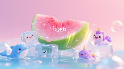 夏日小清新西瓜