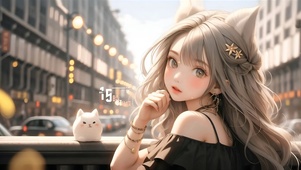 萌萌猫耳少女