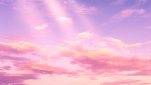 粉色天空