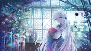 4K花房美少女