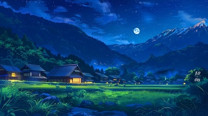 空灵4K山川小屋