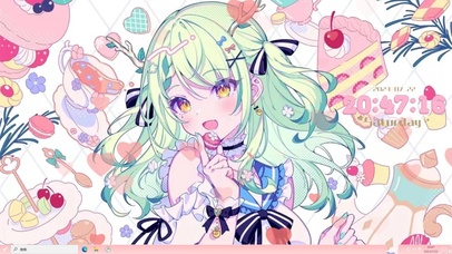 4k动漫蛋糕美少女