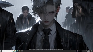 雨天少年