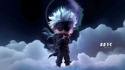 酷酷的五条吾（Q版）