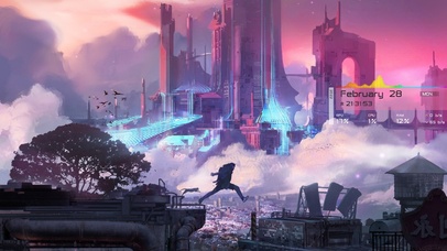 赛博朋克未来之城