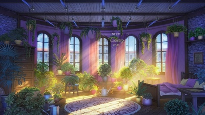 治愈午后阳光房间