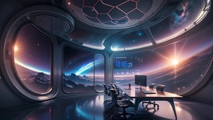 炫酷宇宙房间