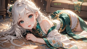 银发萝莉