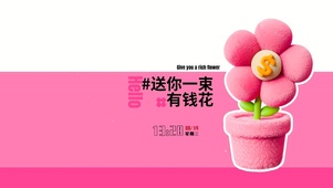 送你一束有钱花