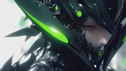 【裸眼3D】炫酷机甲美女