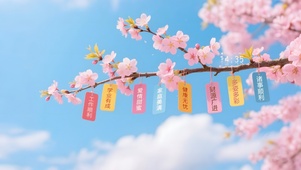 樱花祝福