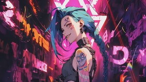 可爱金克斯美女