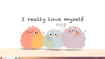 简约可爱治愈桌面