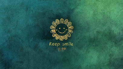 保持微笑（护眼壁纸）