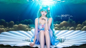 朵莉亚性感美女深海女神