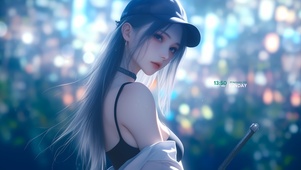 打棒球的女孩