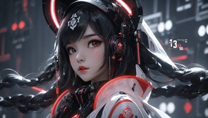科技未来女孩
