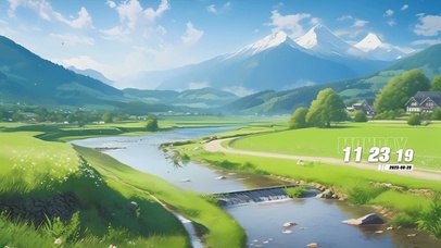护眼小溪房屋