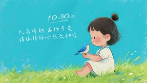 天气晴朗 万物可爱