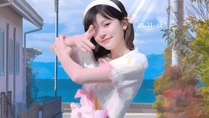 阳光清纯美女