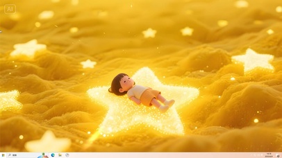 住在星星上的小女孩