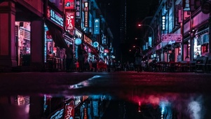 赛博朋克-清凉夏夜