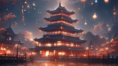 盛世古城夜景