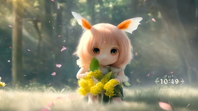 森林小精灵女孩