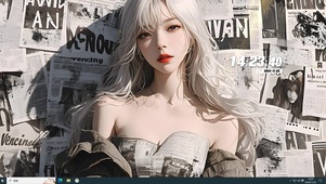 港风浓颜气质美女