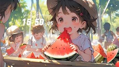 夏天就要吃西瓜