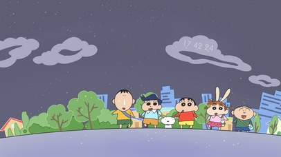 蜡笔小新的小伙伴夜